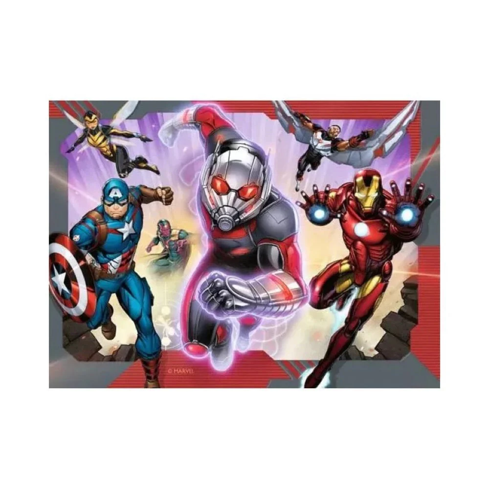 Ravensburger 06942-2 Disney Marvel Avengers 4 In a Box 12, 16, 20 & 24pc Jigsaw Puzzle - Image 2