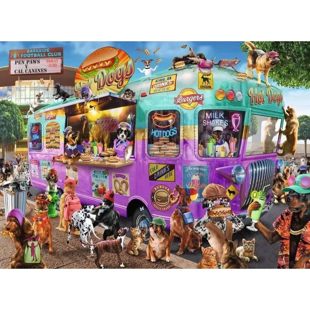 Ravensburger 13416-8 Hot Diggity Dogs 300pc Jigsaw Puzzle - Image 2