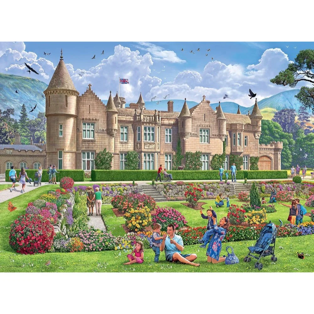 Ravensburger 17140-8 Happy Days No 5 Royal Residences 4x500pc Jigsaw Puzze - Image 2