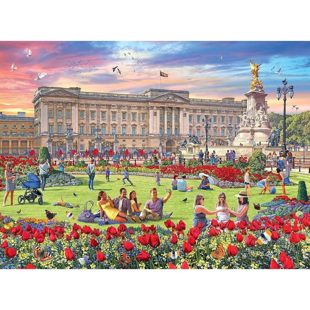 Ravensburger 17140-8 Happy Days No 5 Royal Residences 4x500pc Jigsaw Puzze - Image 3