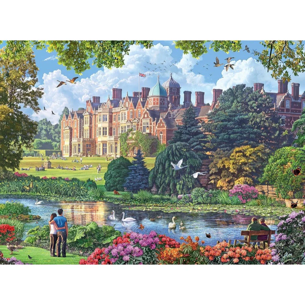 Ravensburger 17140-8 Happy Days No 5 Royal Residences 4x500pc Jigsaw Puzze - Image 5