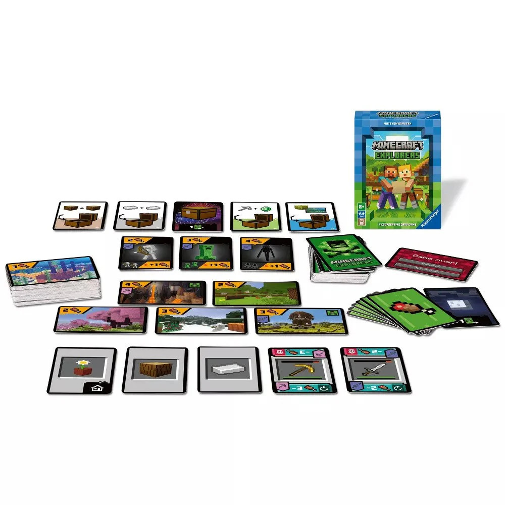 Ravensburger 21580-5 Minecraft Explorers Card Game - Image 3