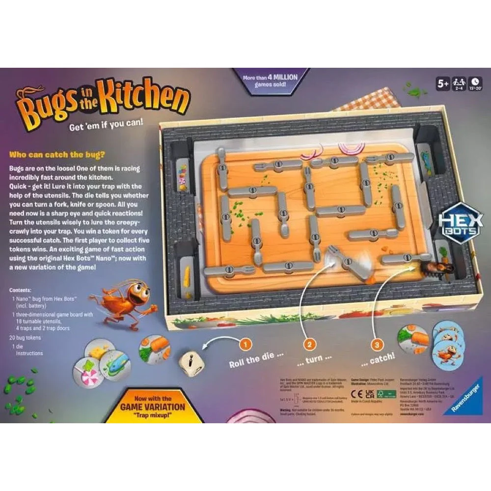 Ravensburger 22441-8 Bugs in the Kitchen Game - Image 2