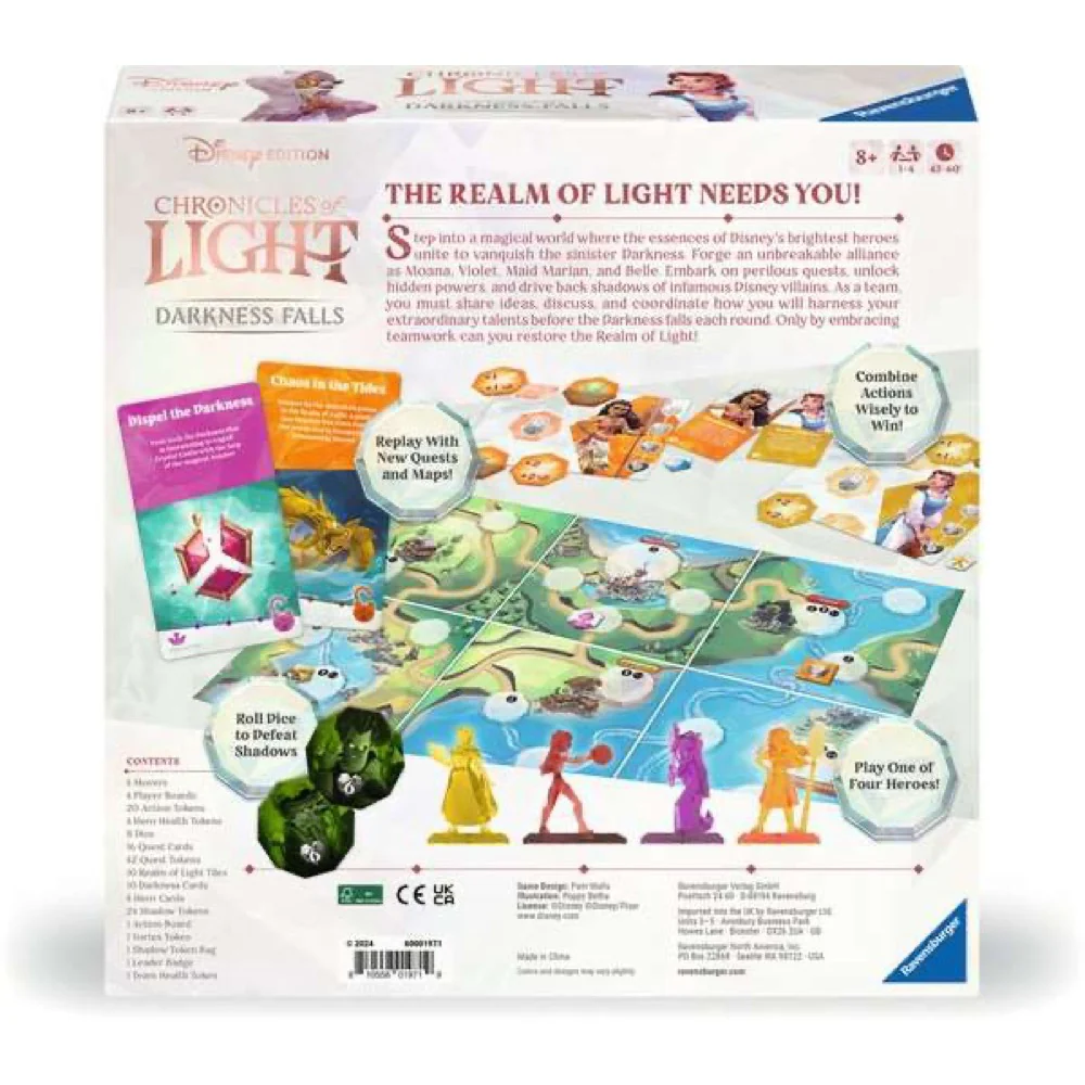 Ravensburger 22883-6 Disney Chronicles of Light Exp 1 Game - Image 2