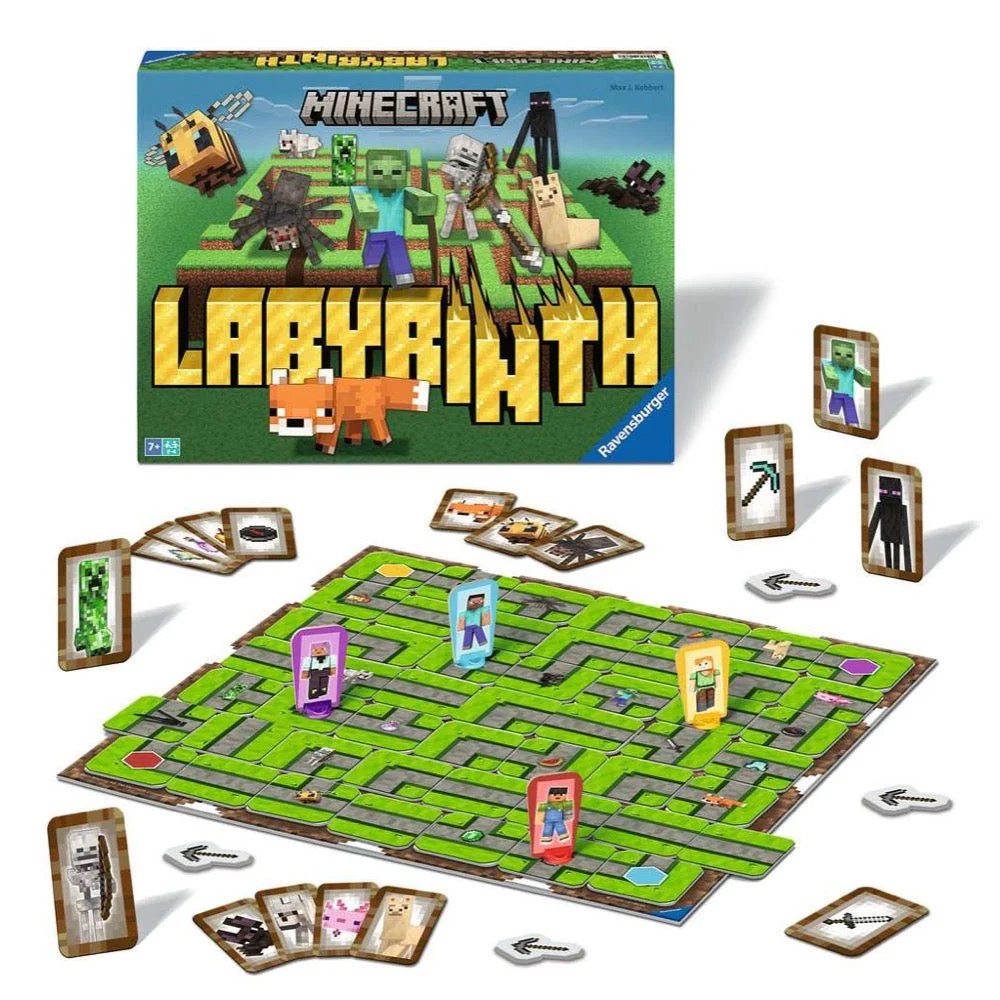 Ravensburger 24684-7 Minecraft Labyrinth Game - Image 3