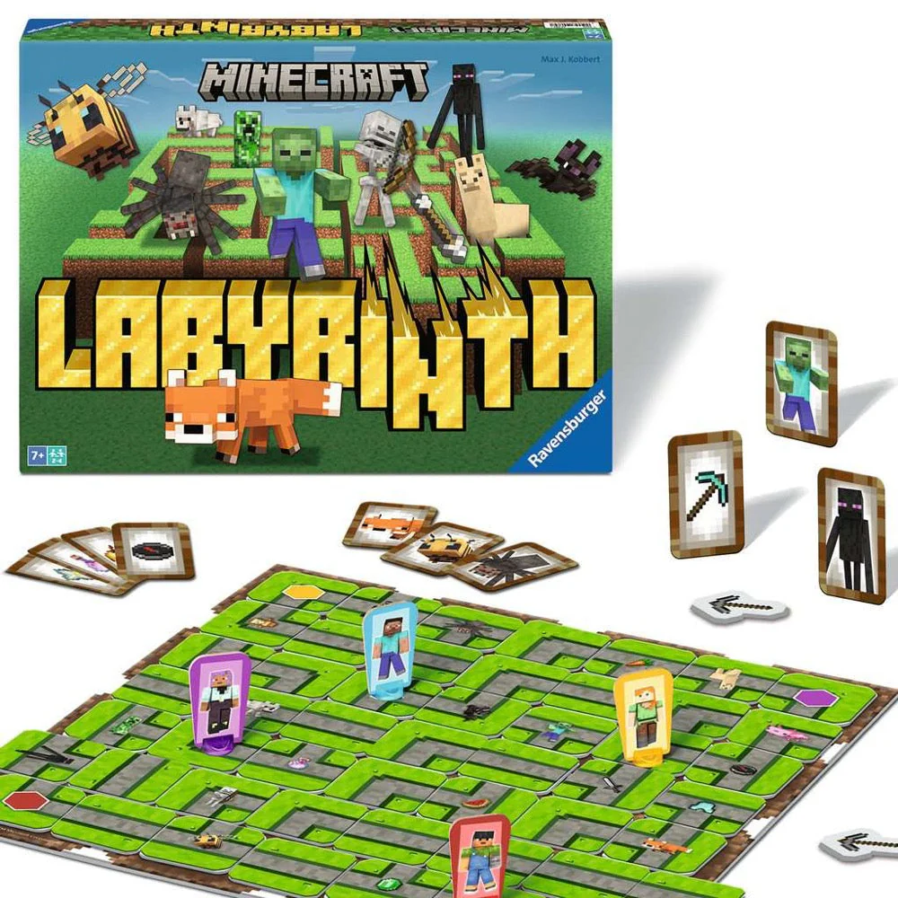 Ravensburger 24684-7 Minecraft Labyrinth Game - Image 4