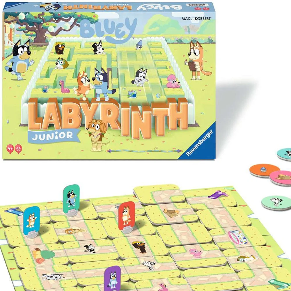 Ravensburger 24711-0 Bluey Junior Labyrinth Game - Image 3