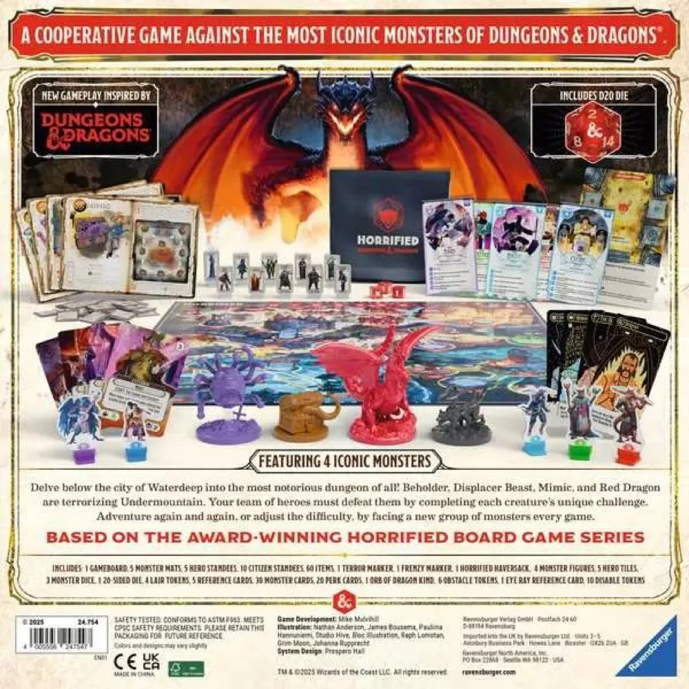 Ravensburger 24754-7 Horrified Dungeons & Dragons - Image 3