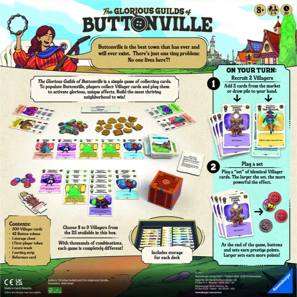 Ravensburger 24785-1 The Glorious Guilds of Buttonville - Image 4
