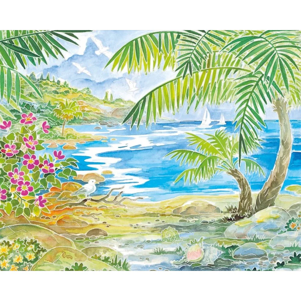 Ravensburger 29464-0 Aquarelle Professional Set Beach Paradise* - Image 5