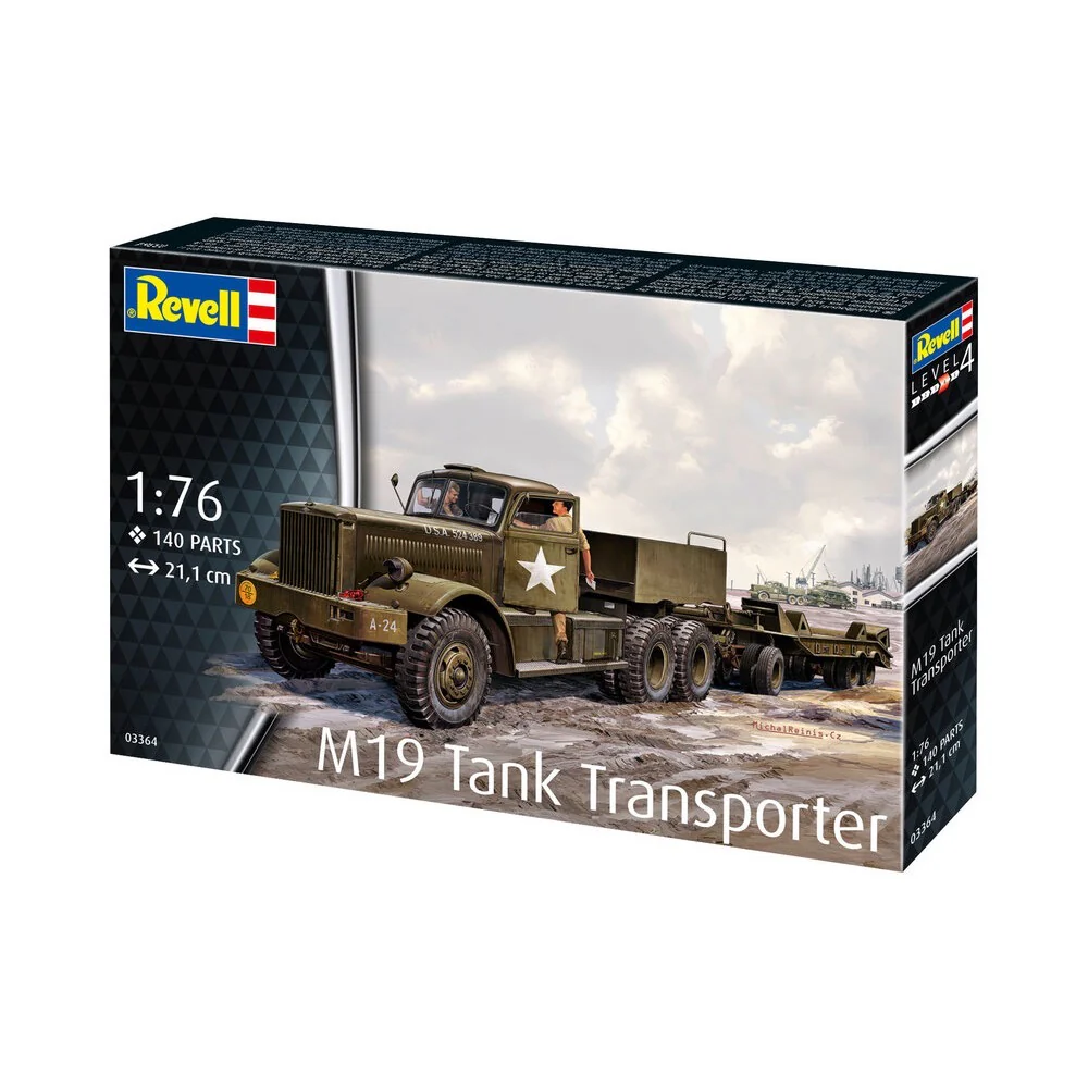 Revell 03364 1/76 US M19 Tank Transporter - Image 6