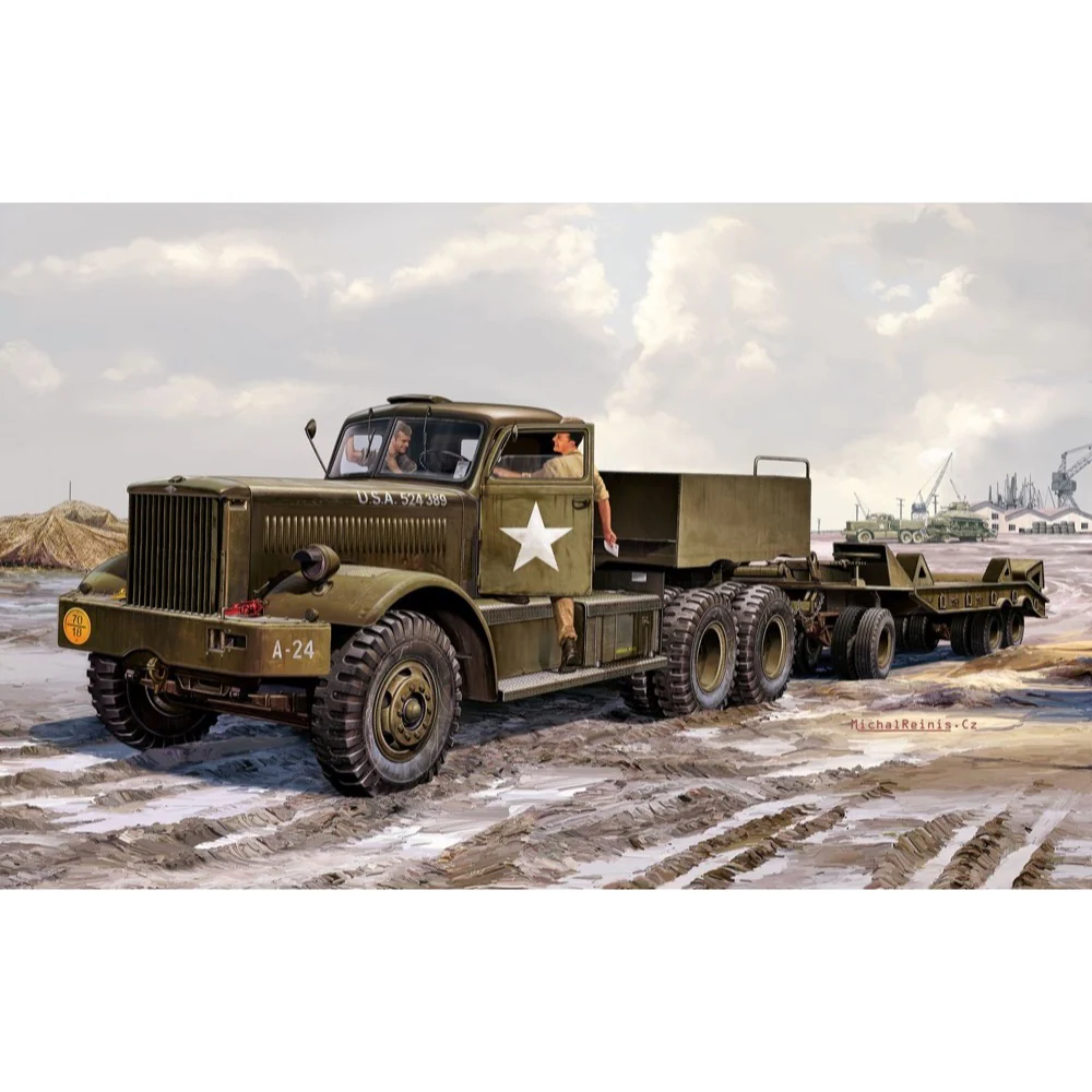 Revell 03364 1/76 US M19 Tank Transporter - Image 7