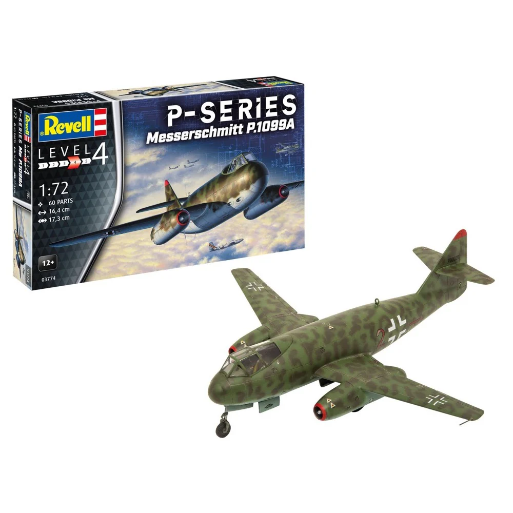 Revell 03774 1/72 Messerschmitt P.1099A P-Series - Image 3