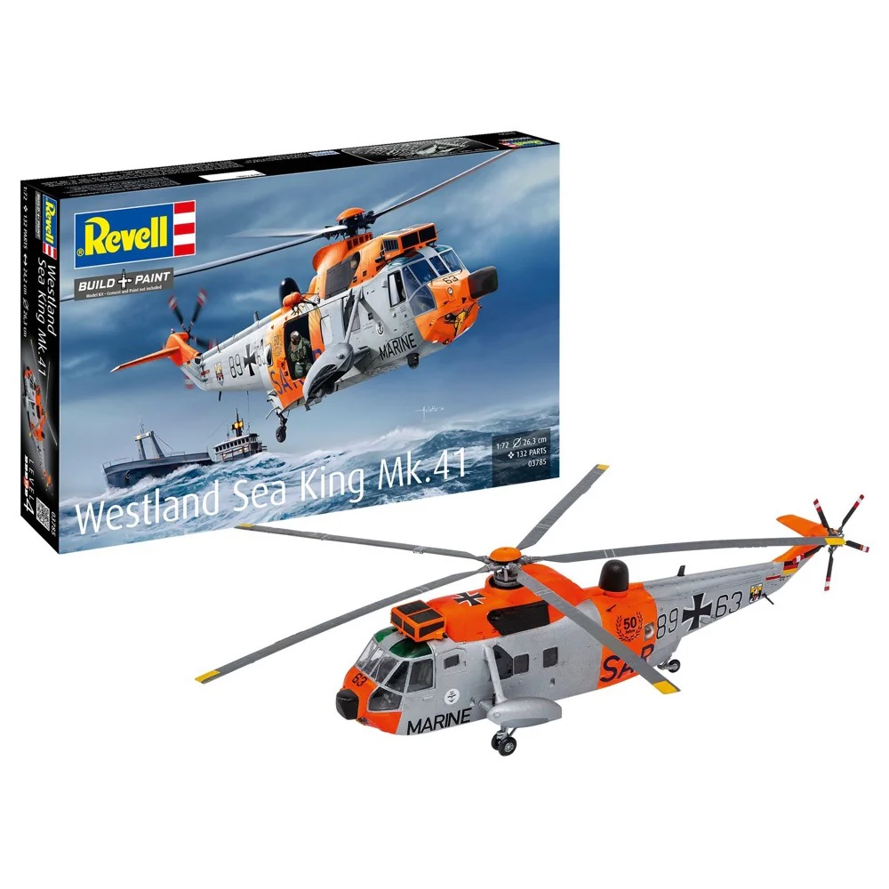 Revell 03785 1/72 Westland Sea King Mk. 41 - Image 10
