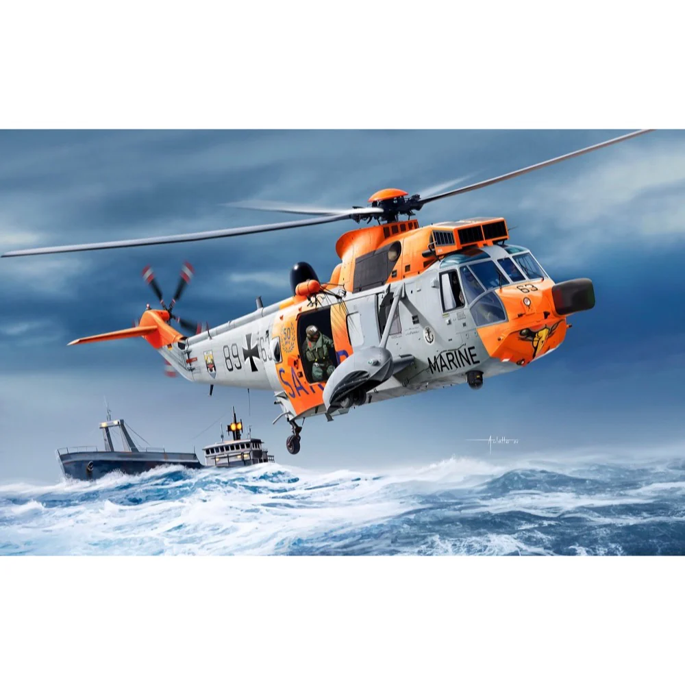 Revell 03785 1/72 Westland Sea King Mk. 41 - Image 3