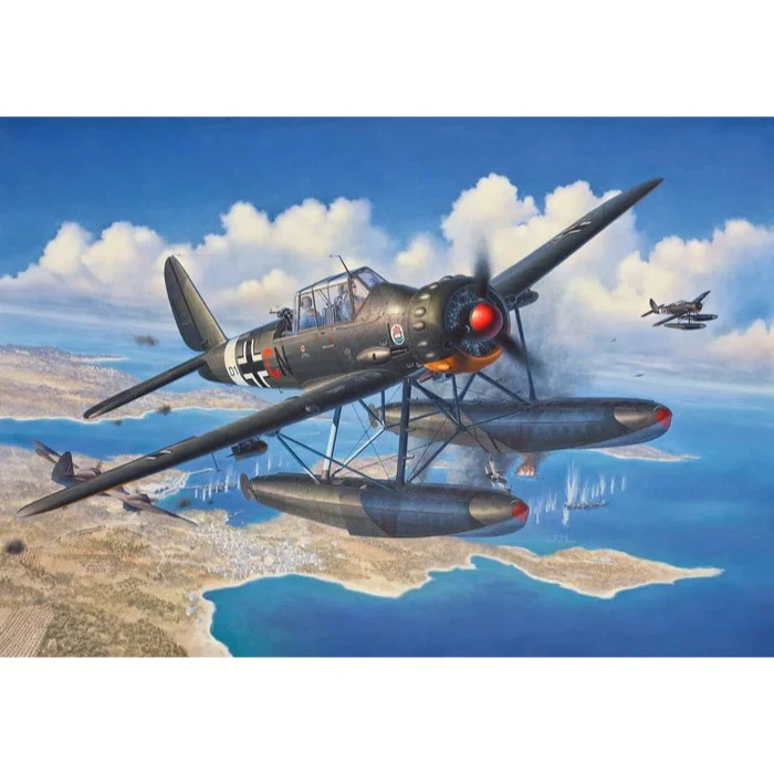 Revell 03787 1/32 Arado Ar 196A-3 Seaplane - Image 17