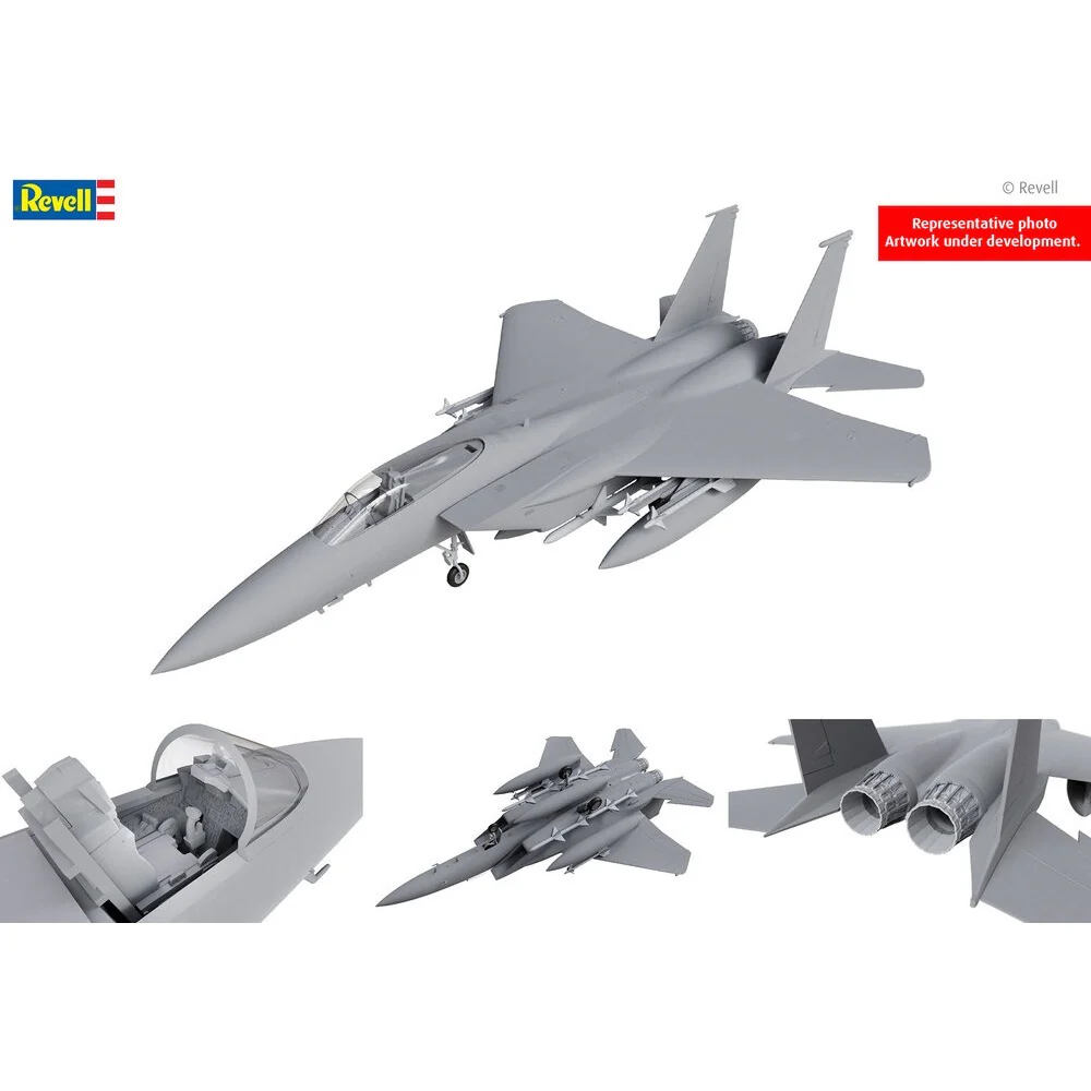 Revell 063778 1/72 Boeing F-15C Eagle Model Set