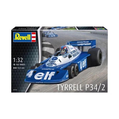 Revell 07741 1/32 Tyrrell P34/2 6-Wheeler - Image 9