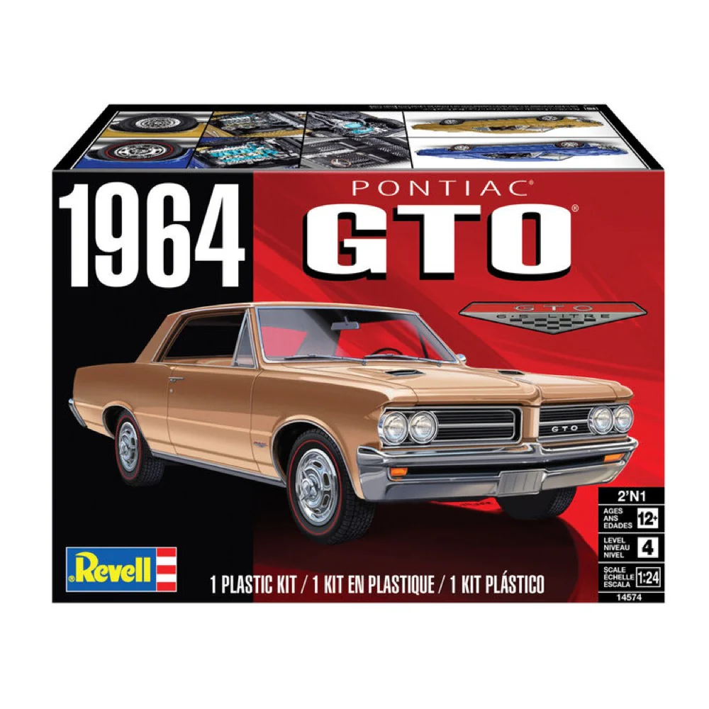 Revell 14574 1/24 64 Pontiac GTO - Image 9