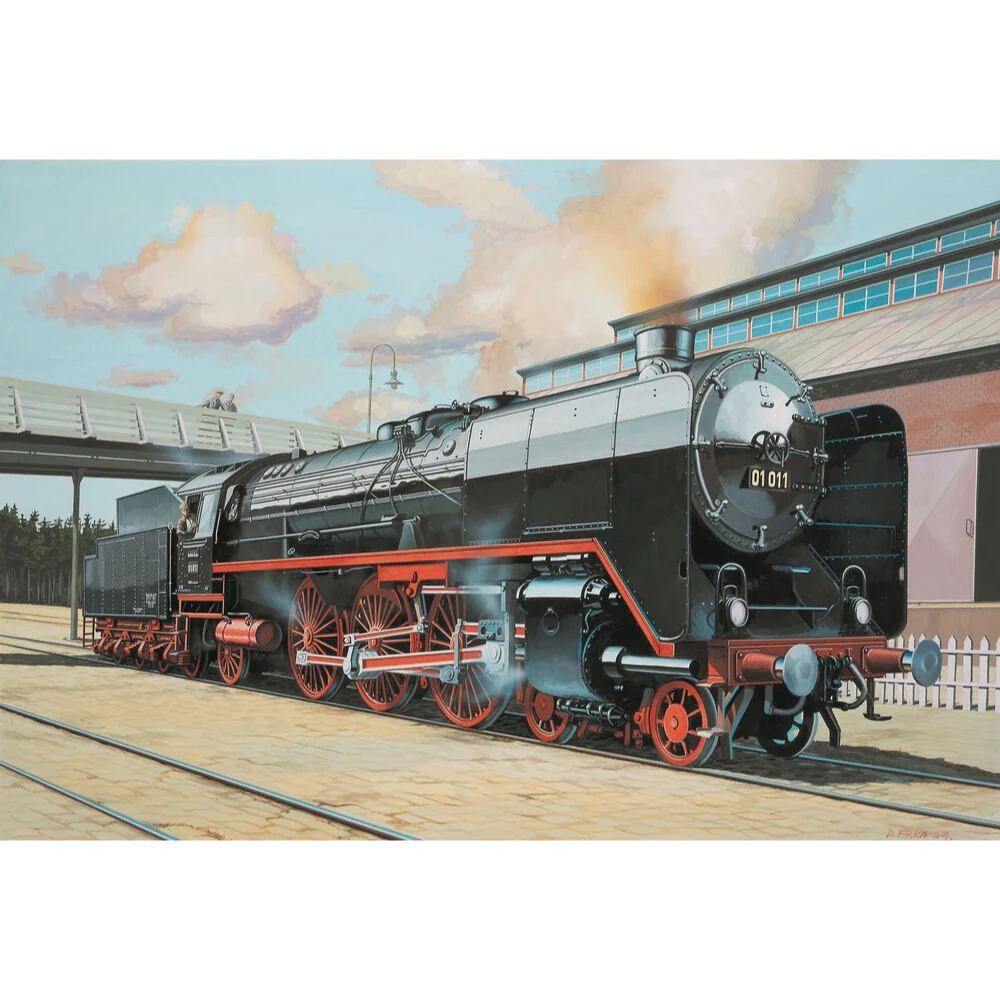 Revell 62172 1/87 Schnellzuglokomotive BR01 & Tender 2’2’T32 Model Kit Set - Image 3