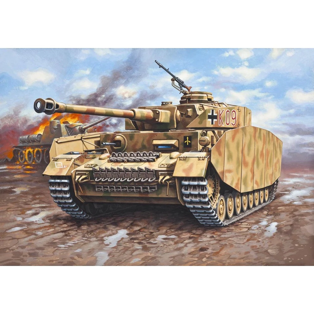 Revell 63184 1/72 PzKpfw. IV Ausf.H Model Kit Set - Image 2