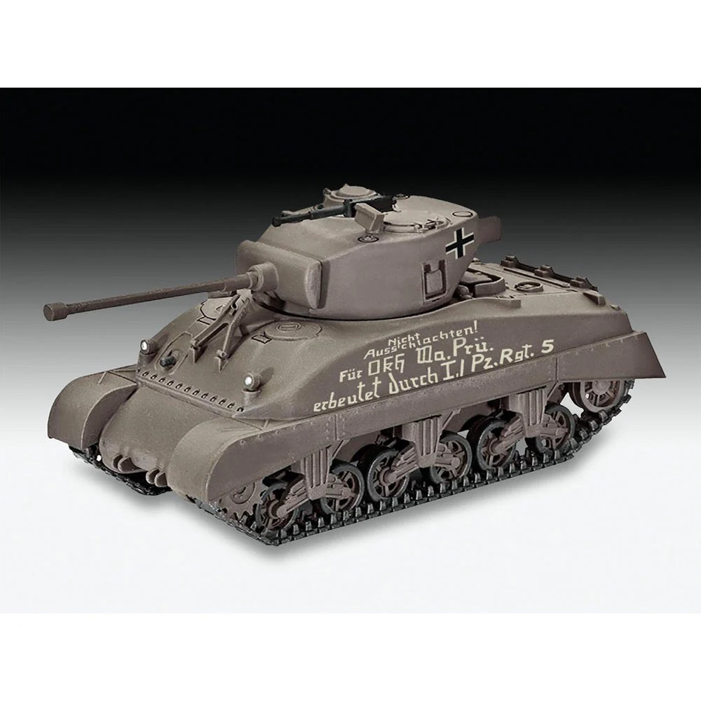 Revell 63290 1/72 Sherman M4A1 Model Kit Set - Image 2