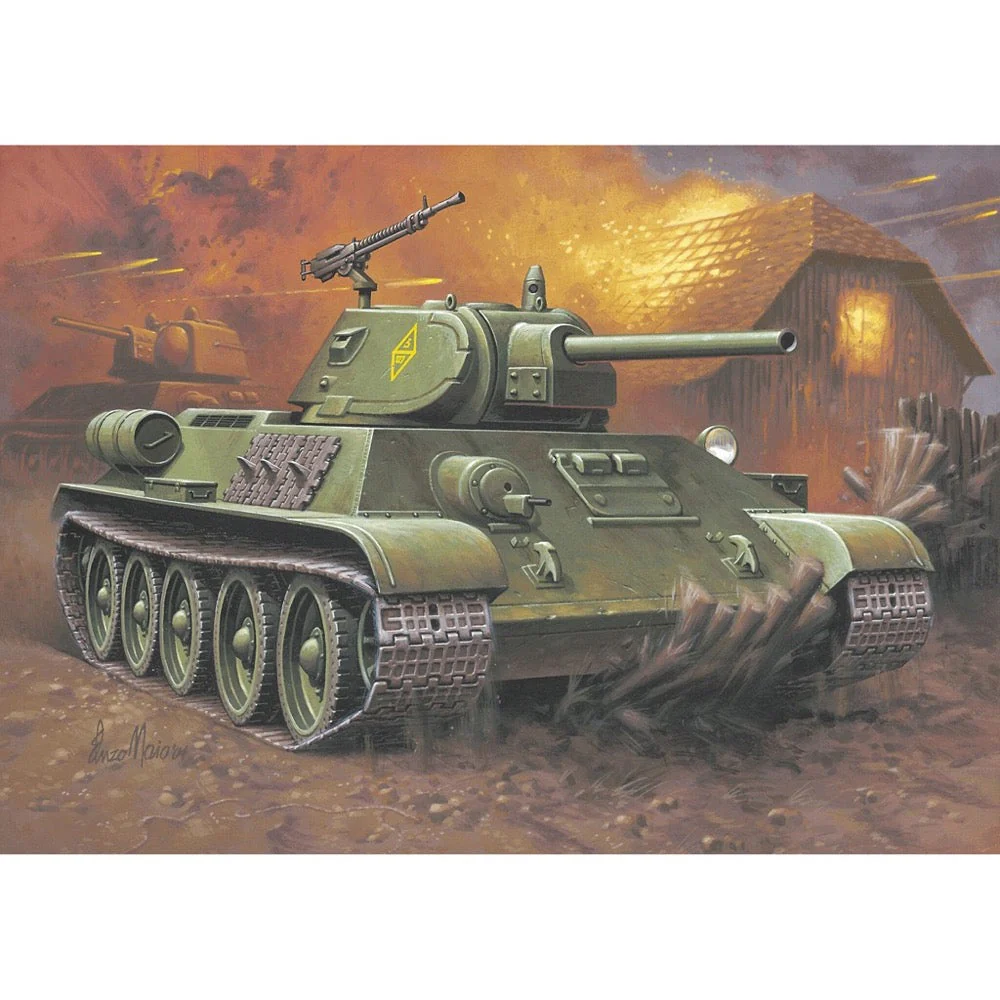 Revell 63294 1/76 T-34/76 Modell 1940 Model Kit Set - Image 3