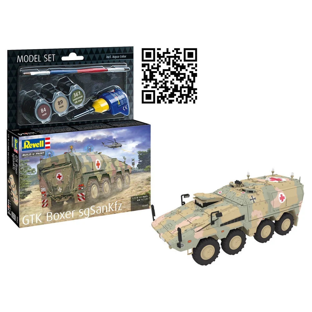 Revell 63362 1/72 GTK Boxer sgSANKfz Model Kit Set