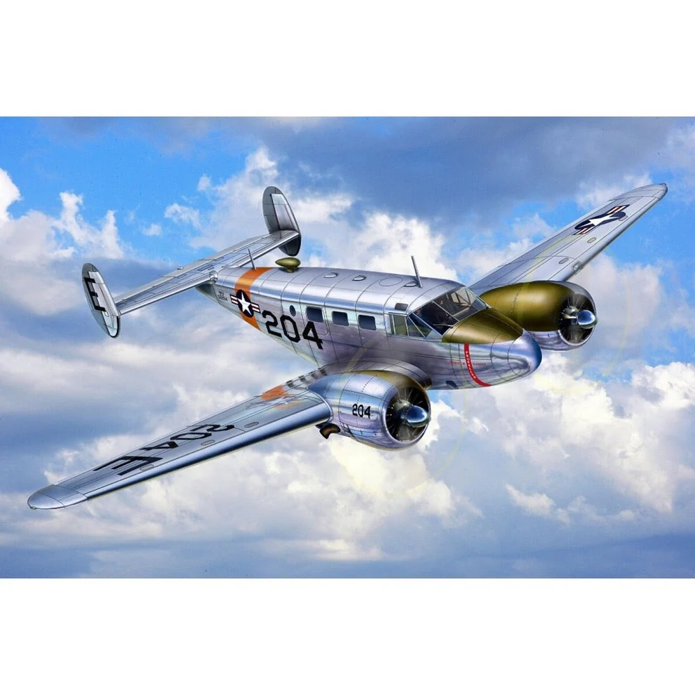 Revell 63811 1/48 Beechcraft Model 18 Model Kit Set - Image 3