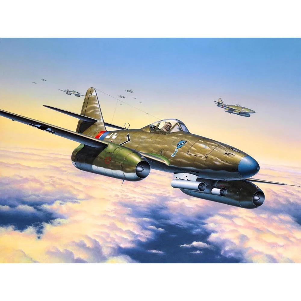 Revell 64166 1/72 Messerschmitt Me 262 A1a Model Kit Set - Image 2