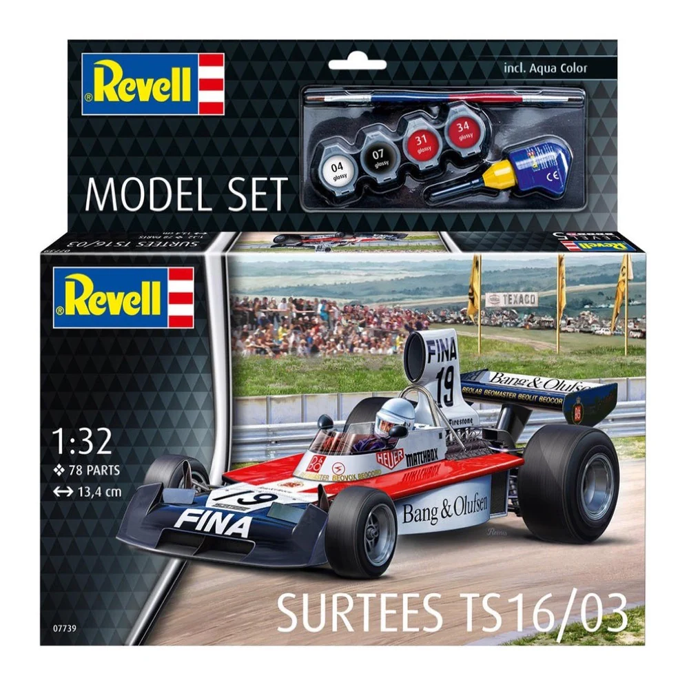 Revell 67739 1/32 Surtees TS16/03 Model Kit Set - Image 8