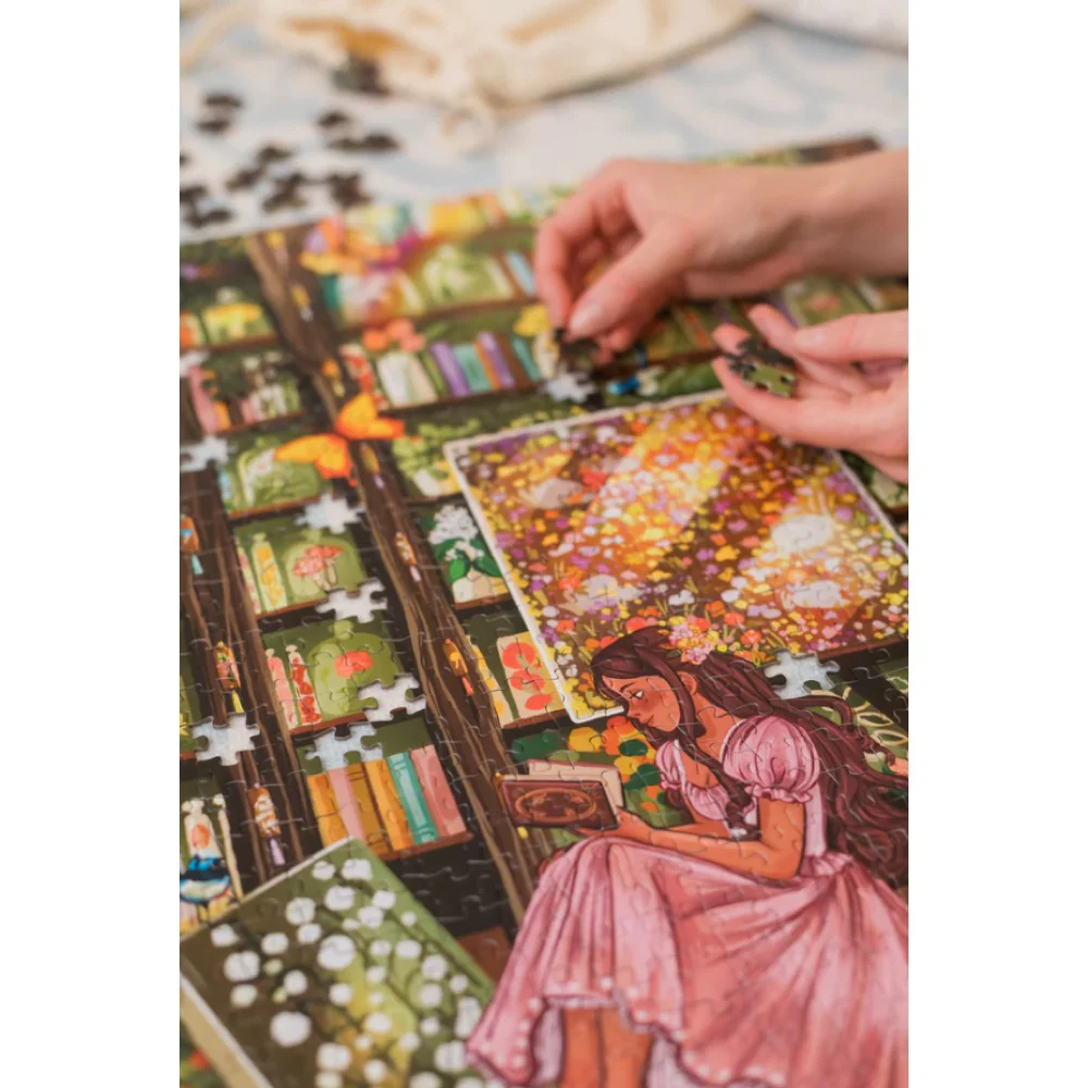 Reverie Botanical Library 1000pc Jigsaw Puzzle - Image 3