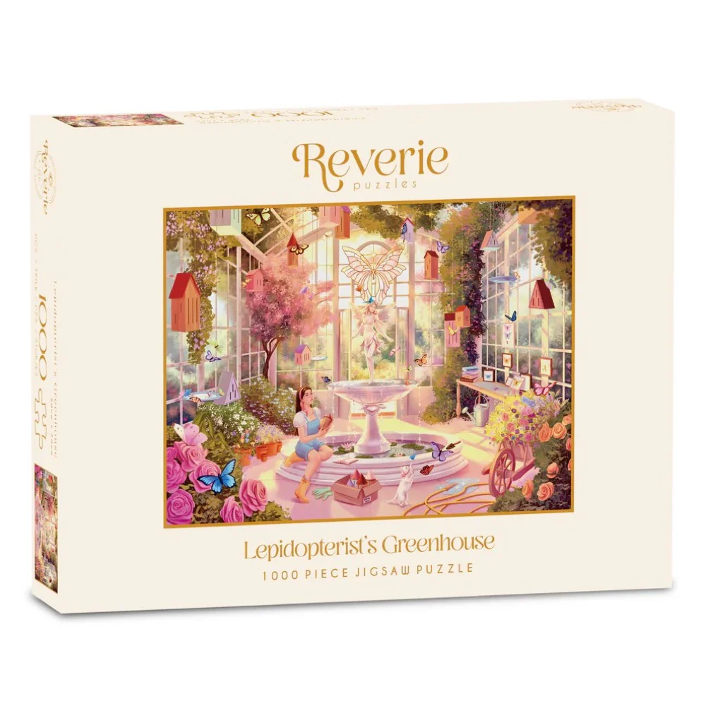 Reverie Lepidopterist's Greenhouse 1000pc Jigsaw Puzzle