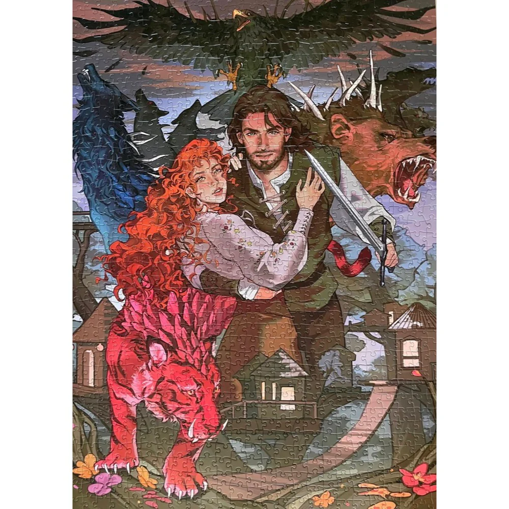 Reverie Shield Of Sparrows 1000pc Jigsaw Puzzle - Image 3
