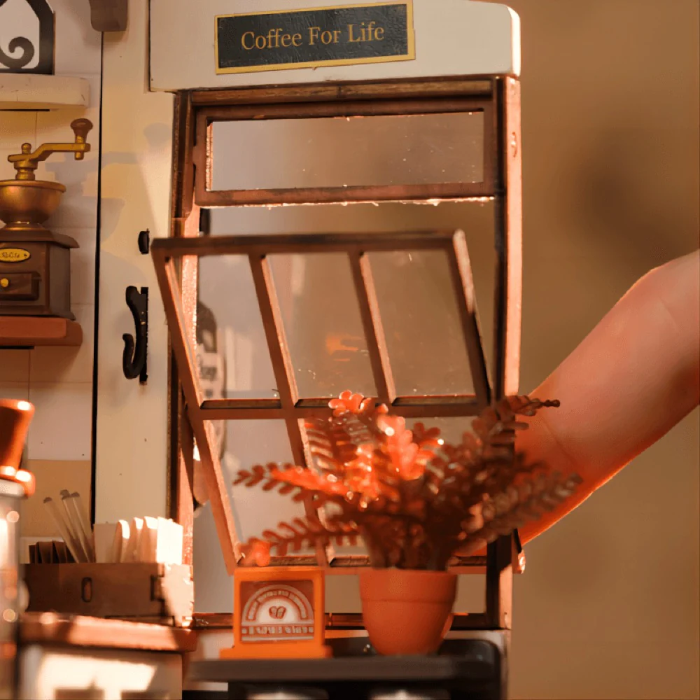 Robotime DIY Slow Life Café - Image 13