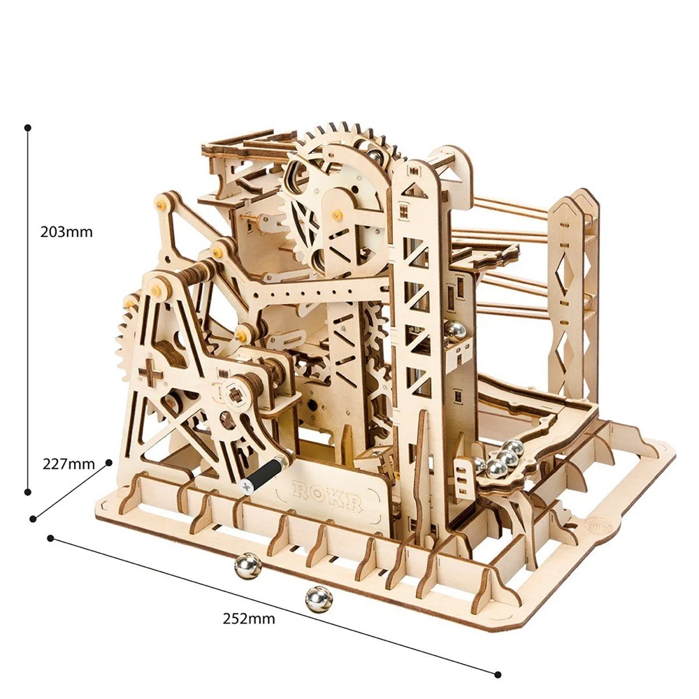 Robotime ROKR Marble Explorer Marble Run - Image 4