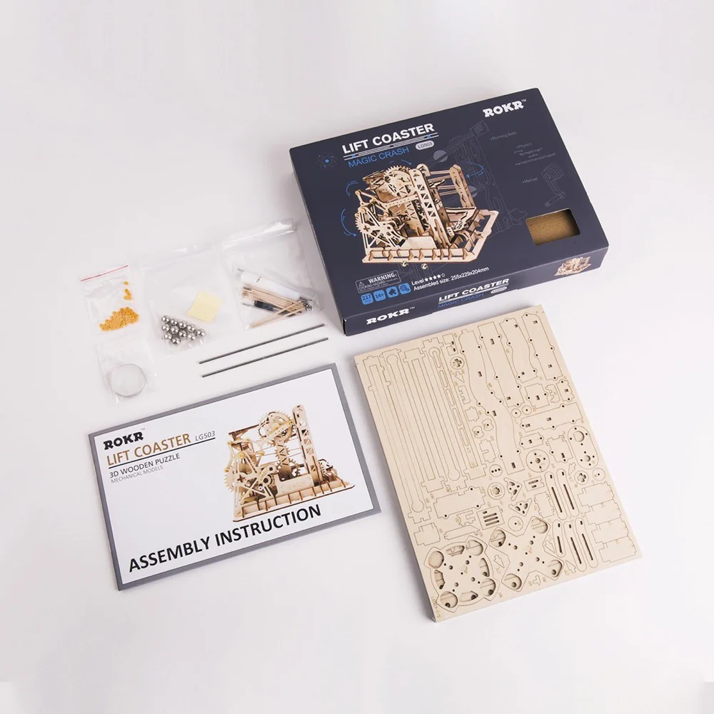 Robotime ROKR Marble Explorer Marble Run - Image 7