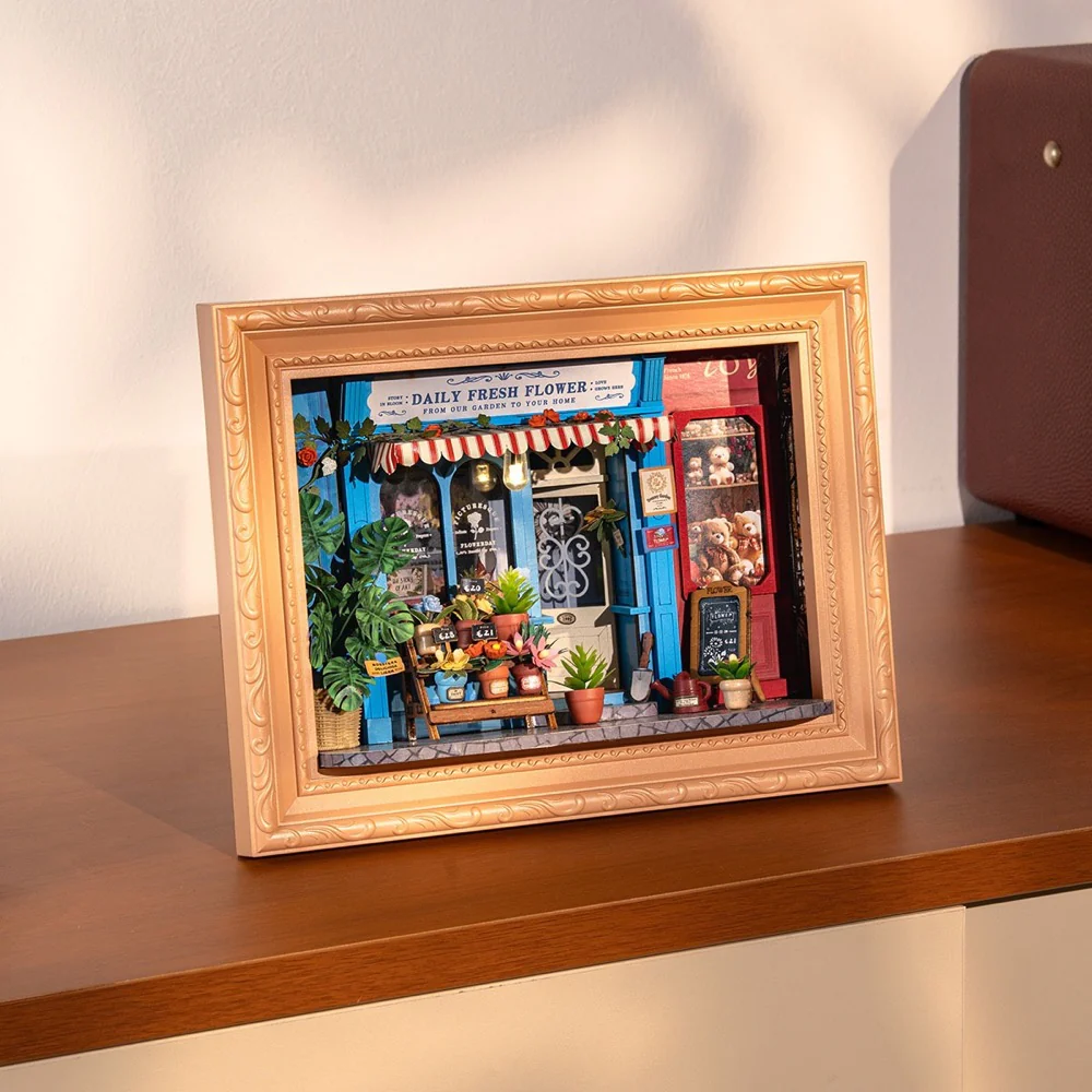 Robotime Rolife DIY Framed Daily Fresh Flowers - Image 6