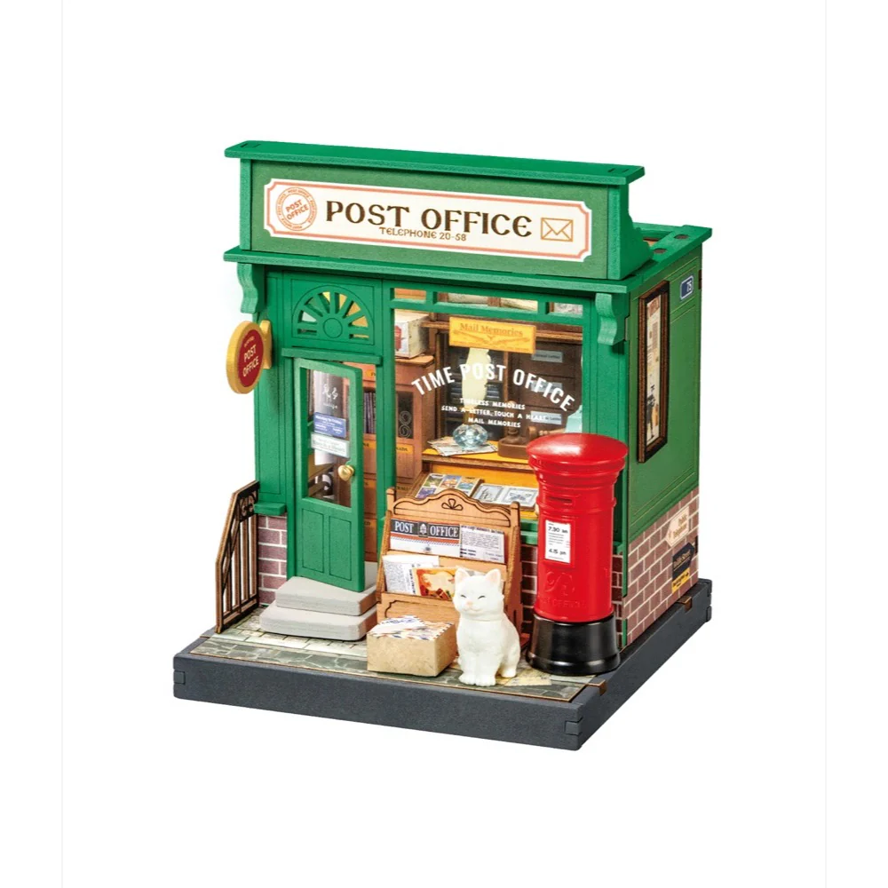 Robotime Rolife DIY Mini House Century Post Office - Image 3