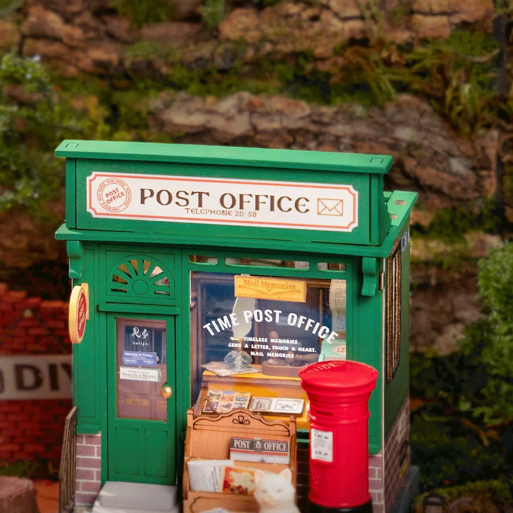 Robotime Rolife DIY Mini House Century Post Office - Image 7