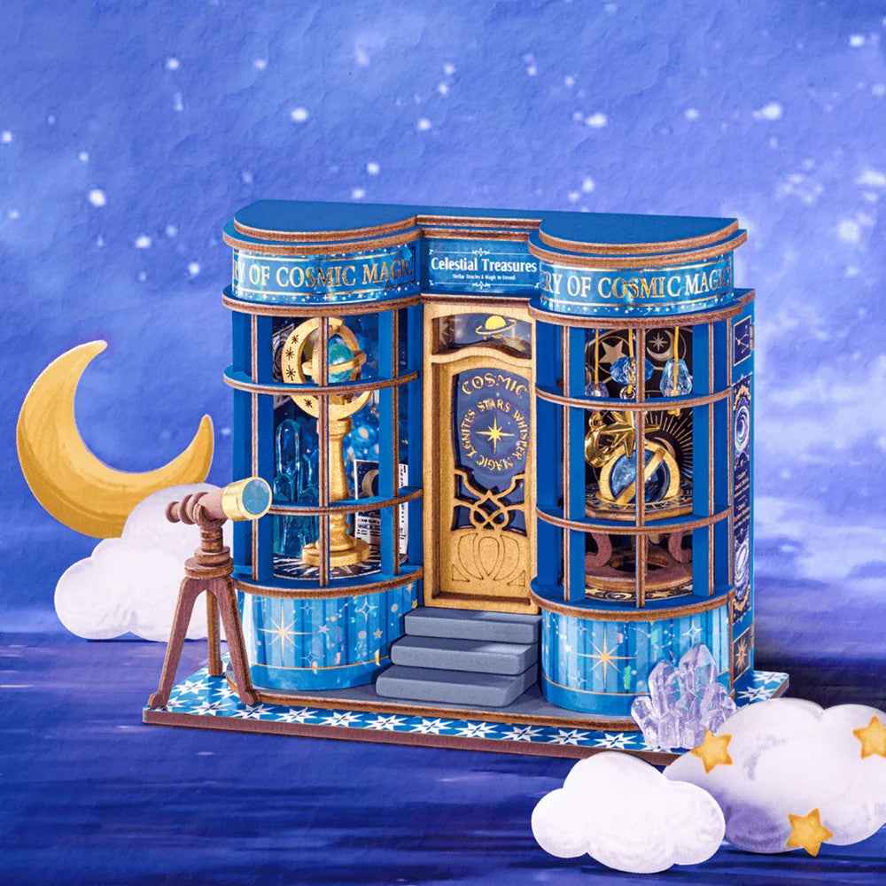 Robotime Rolife DIY Mini Store Magic Astronomy Shop - Image 2