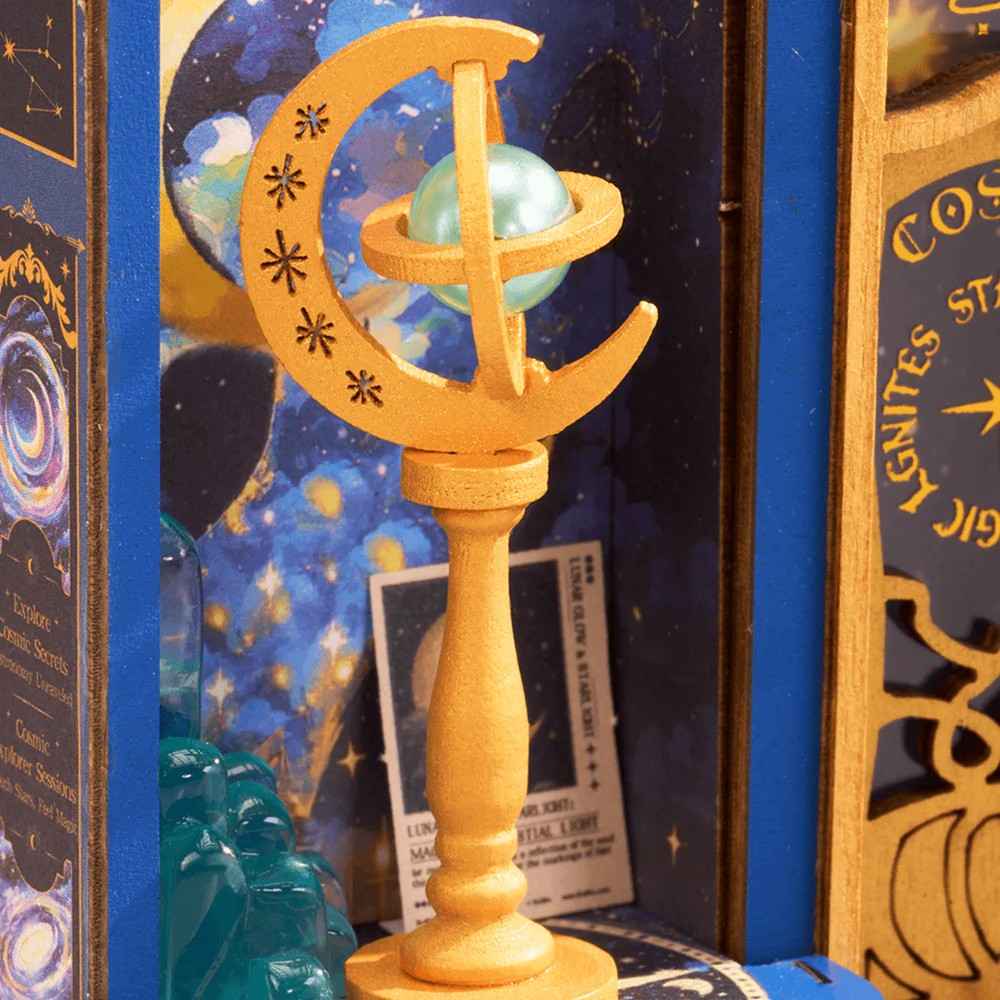 Robotime Rolife DIY Mini Store Magic Astronomy Shop - Image 3