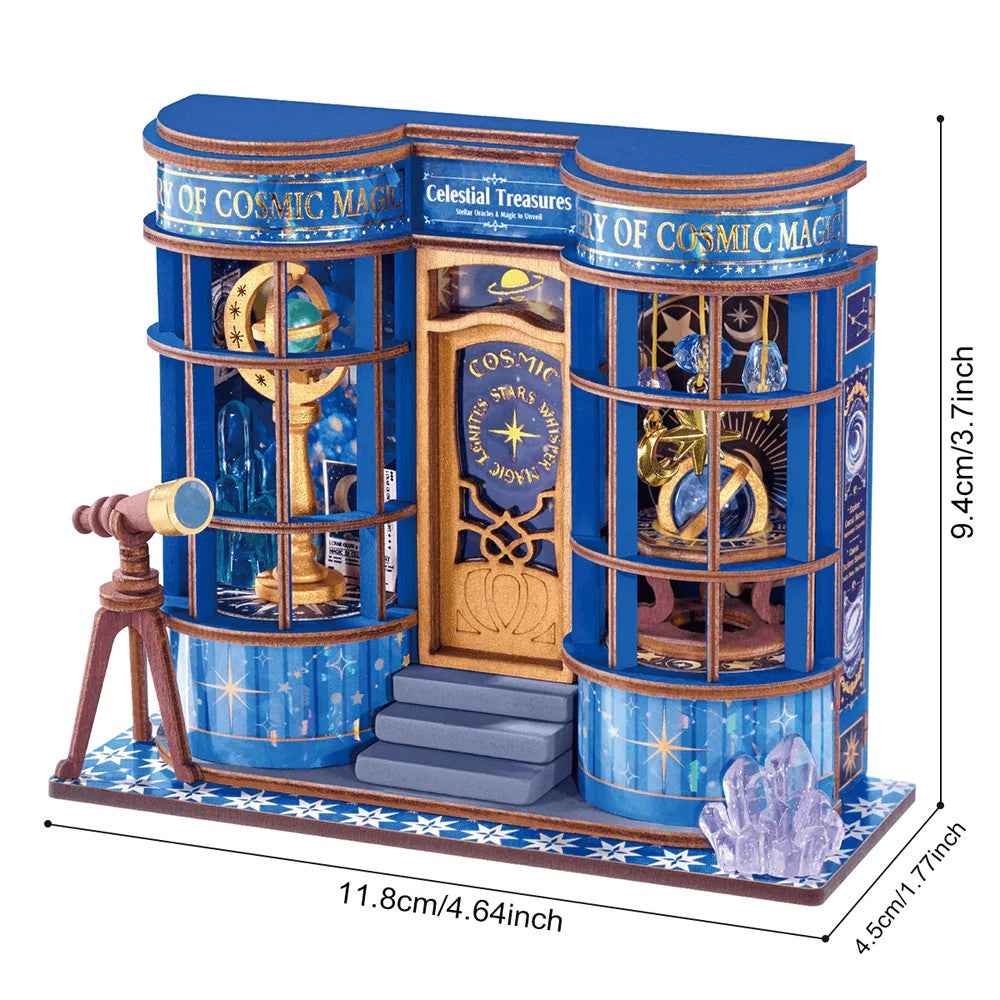 Robotime Rolife DIY Mini Store Magic Astronomy Shop - Image 5