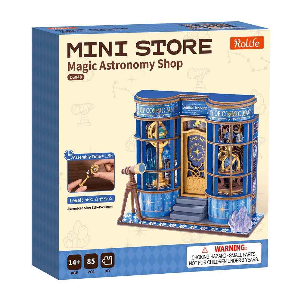 Robotime Rolife DIY Mini Store Magic Astronomy Shop - Image 6