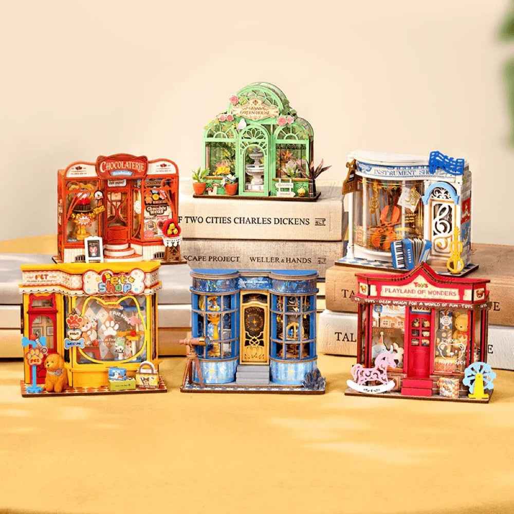 Robotime Rolife DIY Mini Store Sweet Chocolate Shop - Image 3
