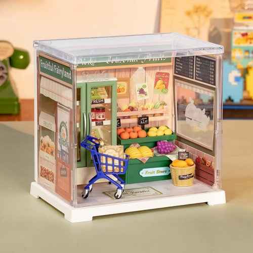 Robotime Rolife DIY Plastic Superstore Mini Nature Energy Fruits - Image 2