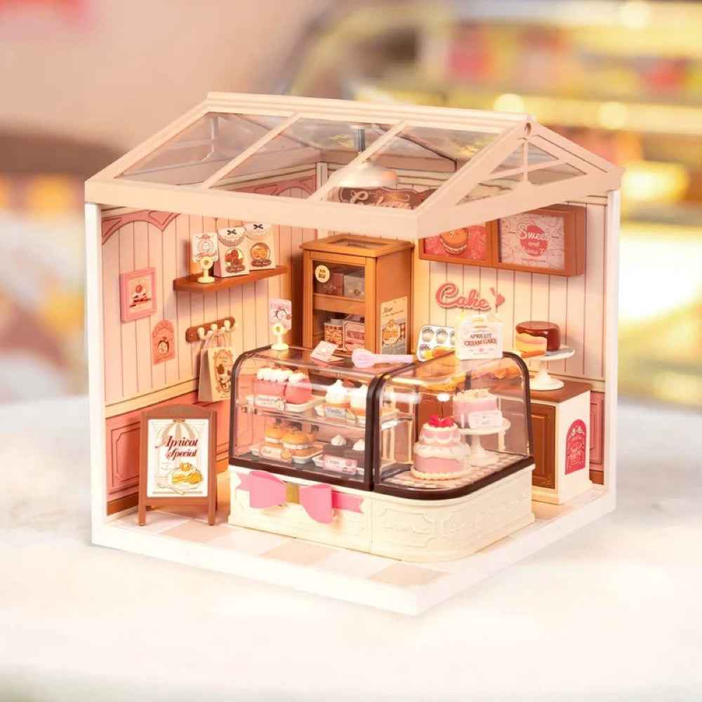 Robotime Rolife DIY Plastic Superstore Tasty Cake Shop - Image 2