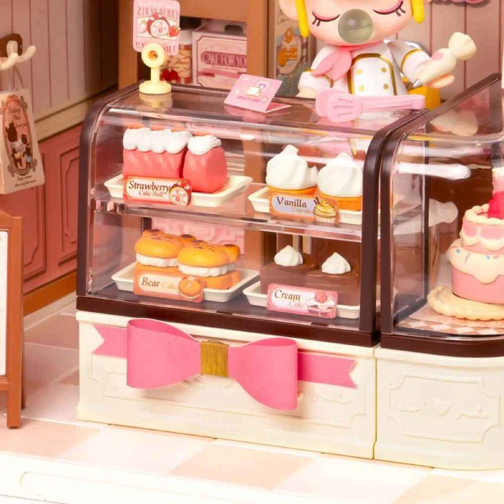 Robotime Rolife DIY Plastic Superstore Tasty Cake Shop - Image 4