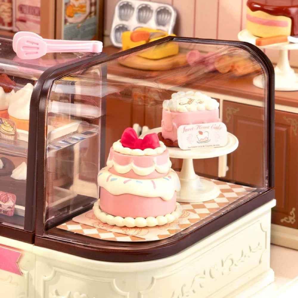 Robotime Rolife DIY Plastic Superstore Tasty Cake Shop - Image 5