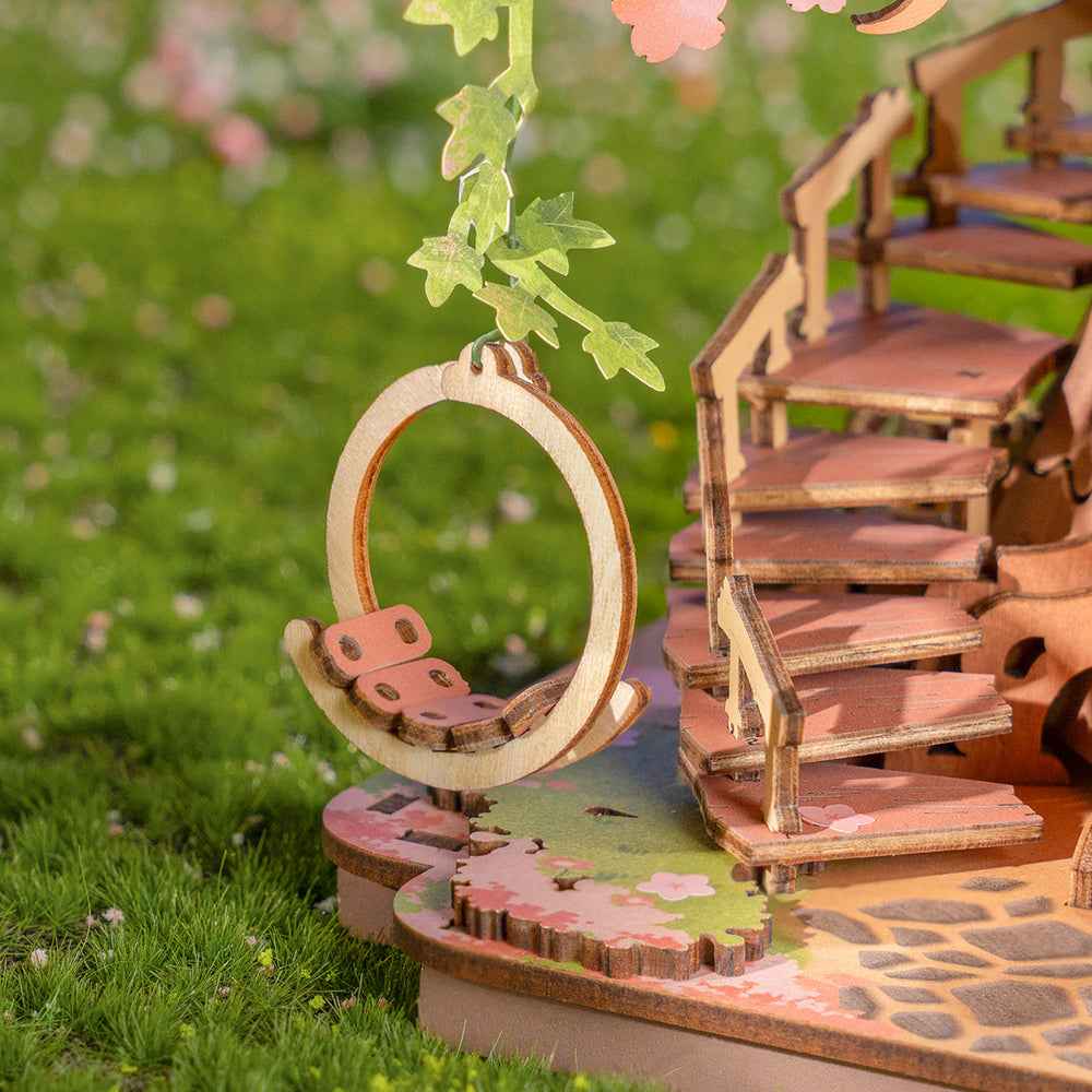 Robotime Rolife DIY Sakura Tree House - Image 4